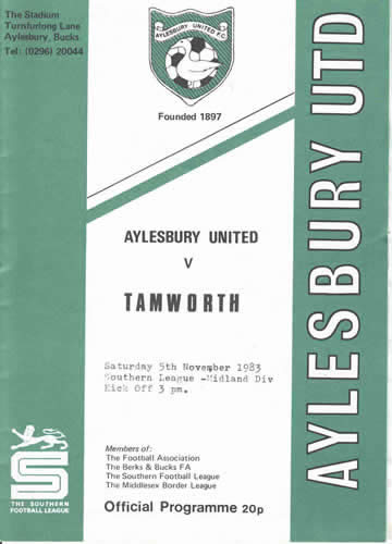 Aylesbury United programme