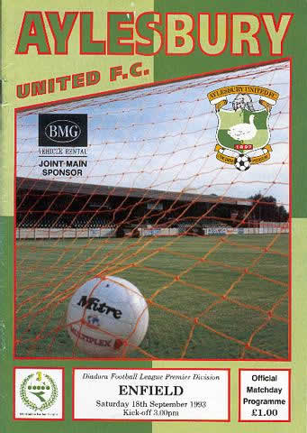 Aylesbury United programme