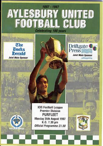 Aylesbury United programme