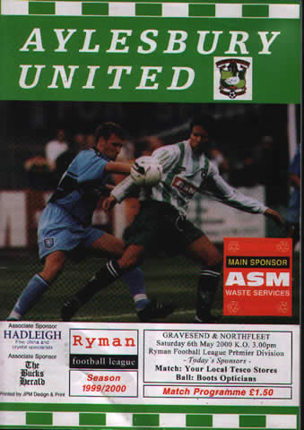 Aylesbury United programme