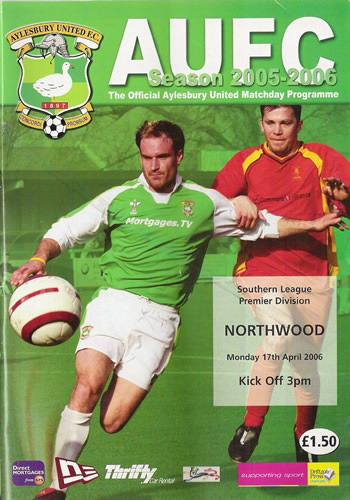 Aylesbury United programme