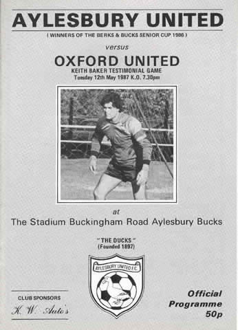 Aylesbury United programme