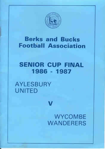 Aylesbury United programme